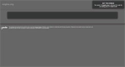 Desktop Screenshot of engine.org